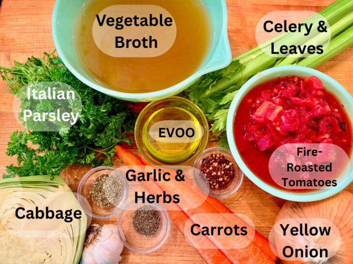 The BEST Cabbage Soup