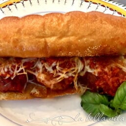 Italian Meatball Sandwich