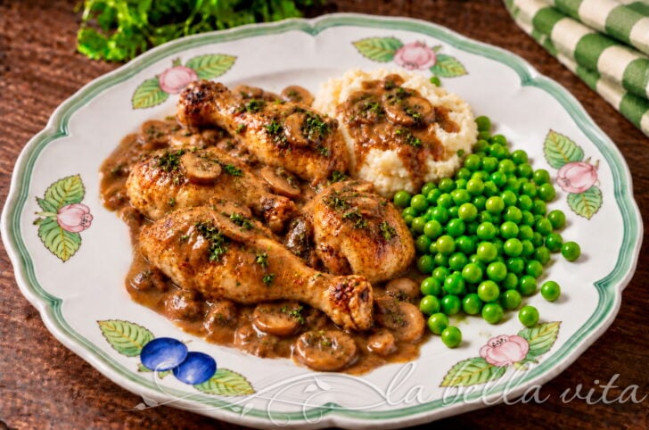 Chicken Legs Marsala